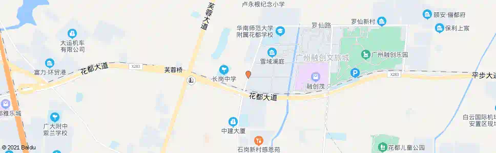 广州天贵北路_公交站地图_广州公交_妙搜公交查询2025