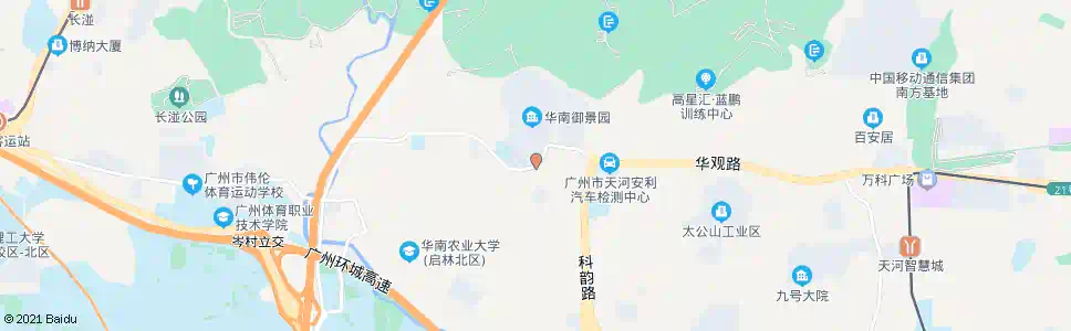 广州岑村_公交站地图_广州公交_妙搜公交查询2025