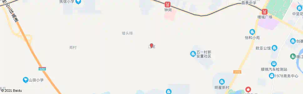 广州江尾村_公交站地图_广州公交_妙搜公交查询2025