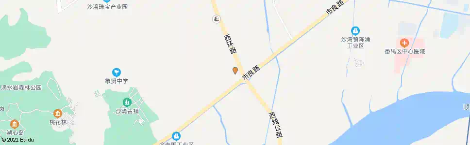 广州雅荷居_公交站地图_广州公交_妙搜公交查询2025