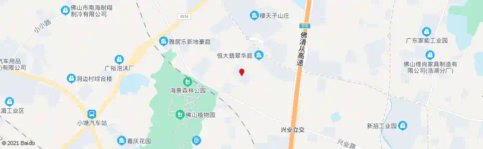广州狮山工业园c区市场_公交站地图_广州公交_妙搜公交查询2025