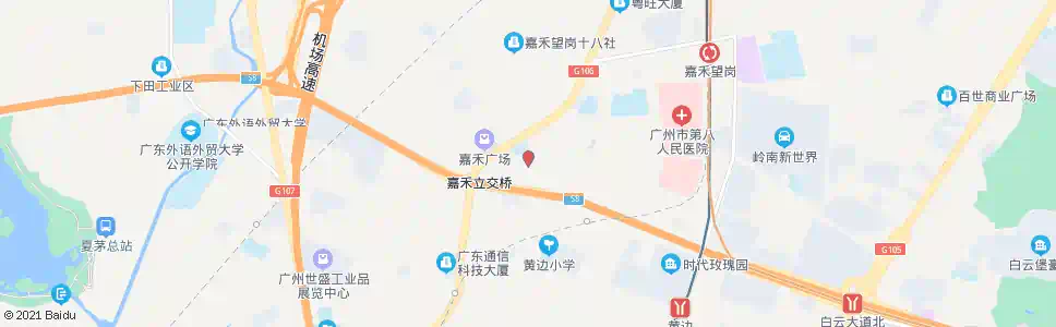 广州彭西大街_公交站地图_广州公交_妙搜公交查询2025