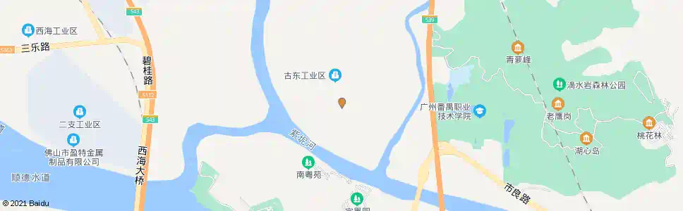 广州龙湾村_公交站地图_广州公交_妙搜公交查询2025