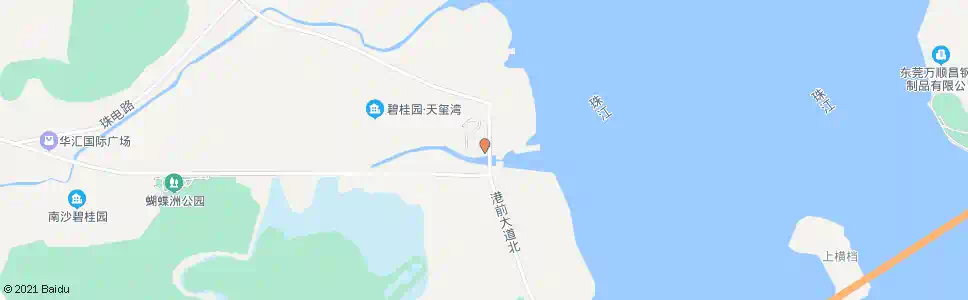 广州虎门渡口总站_公交站地图_广州公交_妙搜公交查询2025