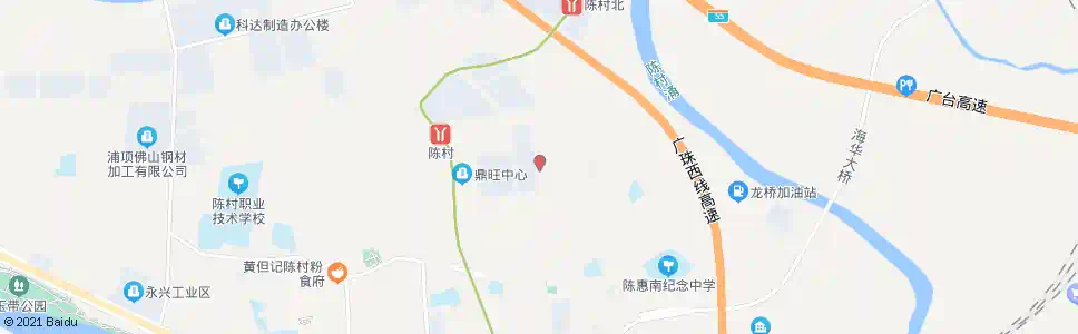 广州赤花村_公交站地图_广州公交_妙搜公交查询2025