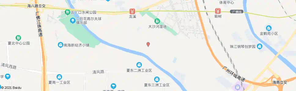 广州园艺场2_公交站地图_广州公交_妙搜公交查询2025