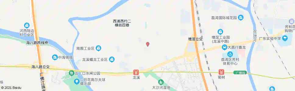广州龙溪西路_公交站地图_广州公交_妙搜公交查询2025