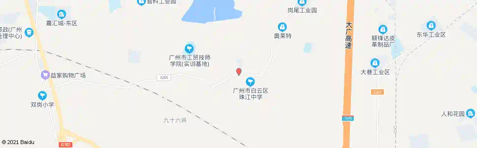 广州太岗路西_公交站地图_广州公交_妙搜公交查询2025