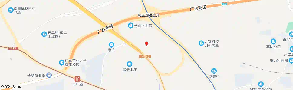 广州马庄_公交站地图_广州公交_妙搜公交查询2025