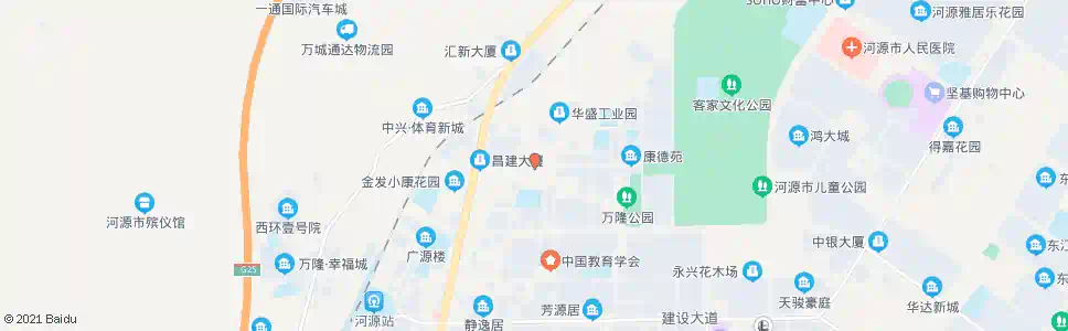 河源康乐路_公交站地图_河源公交_妙搜公交查询2025