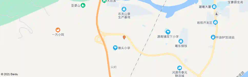 河源墩头村口_公交站地图_河源公交_妙搜公交查询2025