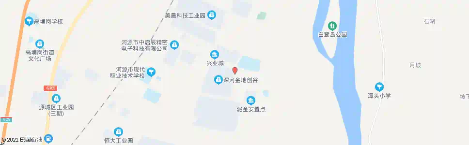 河源高新四路_公交站地图_河源公交_妙搜公交查询2025