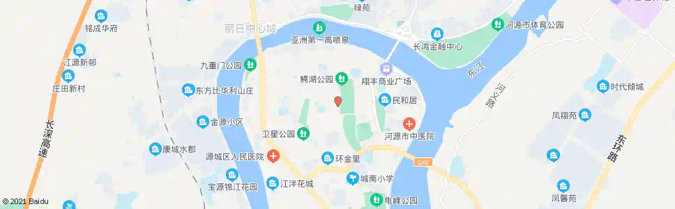 河源上城办事处_公交站地图_河源公交_妙搜公交查询2025