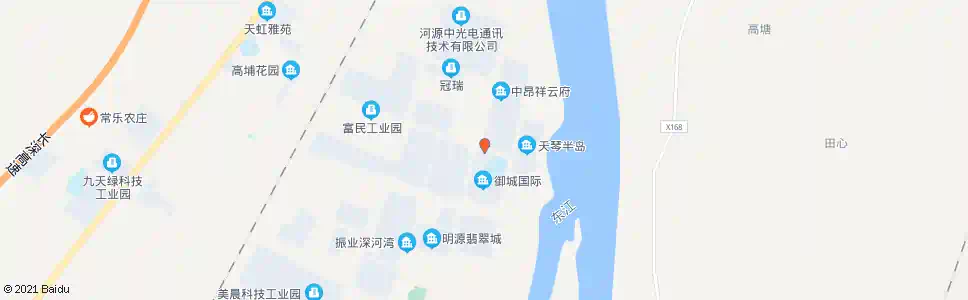 河源科技八路_公交站地图_河源公交_妙搜公交查询2025