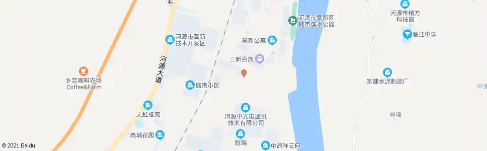 河源万绿广场_公交站地图_河源公交_妙搜公交查询2025