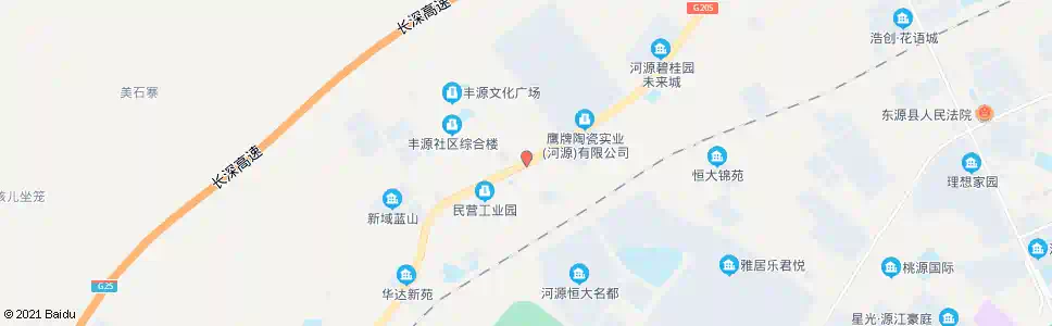 河源石材市场_公交站地图_河源公交_妙搜公交查询2025