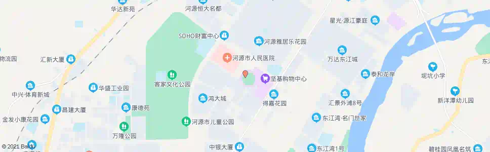 河源桃花水母大剧院_公交站地图_河源公交_妙搜公交查询2025
