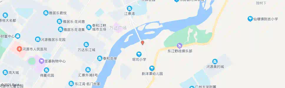 河源东源大桥(北)_公交站地图_河源公交_妙搜公交查询2025