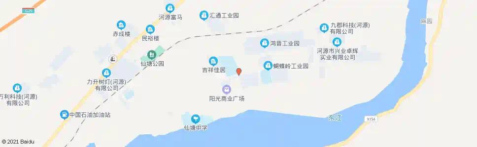 河源其辉厂_公交站地图_河源公交_妙搜公交查询2025