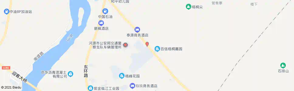 河源市公安基地_公交站地图_河源公交_妙搜公交查询2025