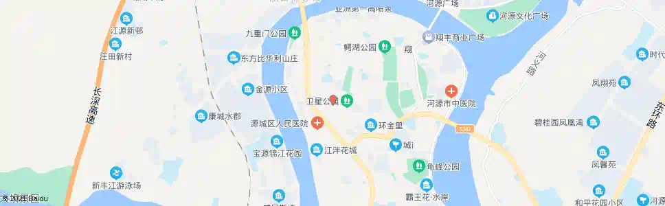 河源福音堂_公交站地图_河源公交_妙搜公交查询2025