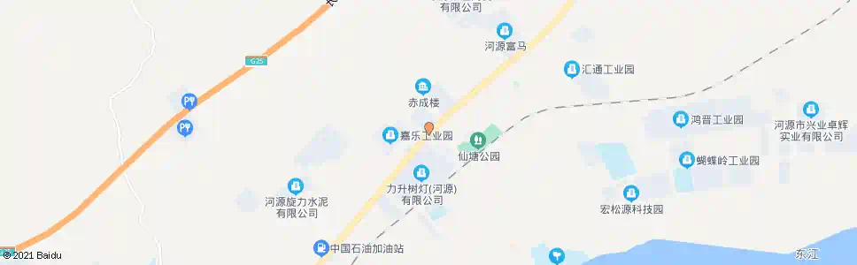 河源仙塘镇府_公交站地图_河源公交_妙搜公交查询2025