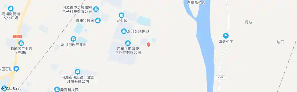 河源高新区(坭金村)_公交站地图_河源公交_妙搜公交查询2025