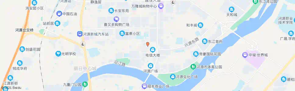河源市中保公司_公交站地图_河源公交_妙搜公交查询2025