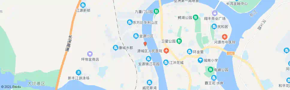 河源威尼斯花园_公交站地图_河源公交_妙搜公交查询2025