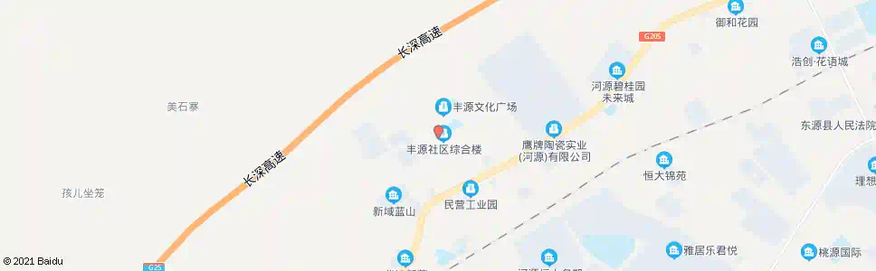 河源丰源新村_公交站地图_河源公交_妙搜公交查询2025