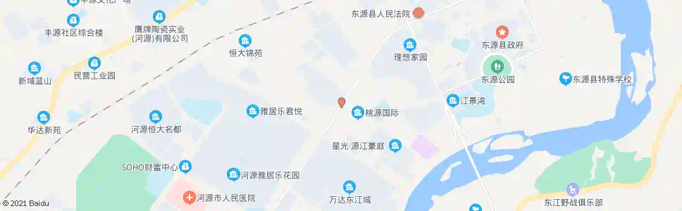 河源万绿桃源_公交站地图_河源公交_妙搜公交查询2025