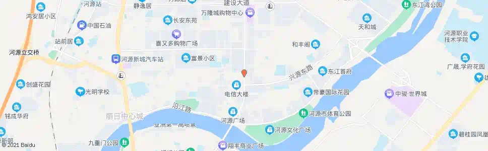 河源广晟花园_公交站地图_河源公交_妙搜公交查询2025