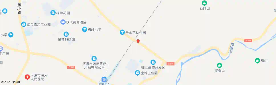 河源长安路口_公交站地图_河源公交_妙搜公交查询2025