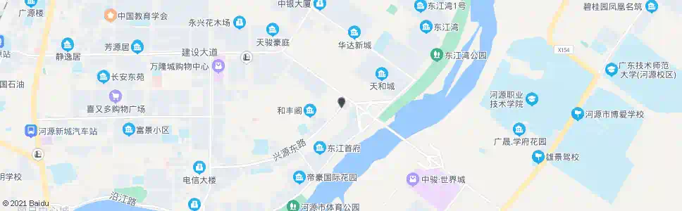 河源胜利桥西_公交站地图_河源公交_妙搜公交查询2025