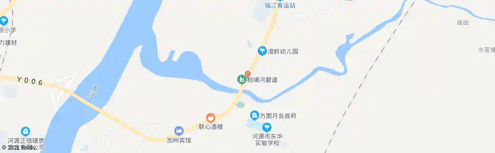 河源临江桥_公交站地图_河源公交_妙搜公交查询2025