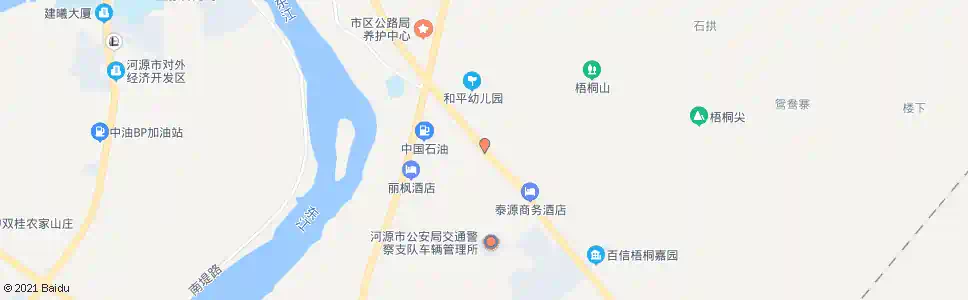 河源河源监狱(东)_公交站地图_河源公交_妙搜公交查询2025