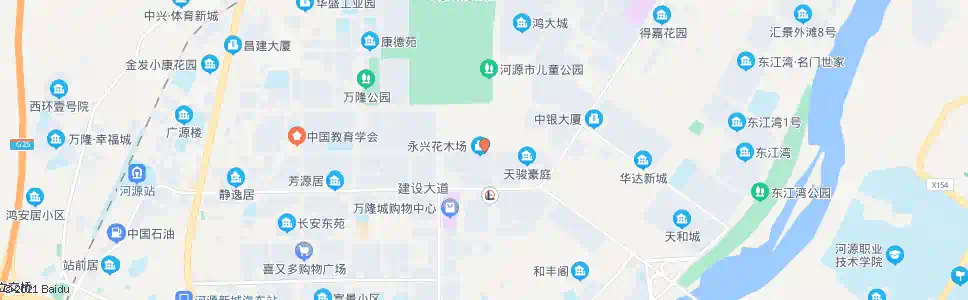 河源凯旋城北门_公交站地图_河源公交_妙搜公交查询2025