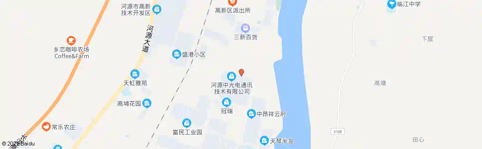 河源科技六路_公交站地图_河源公交_妙搜公交查询2025
