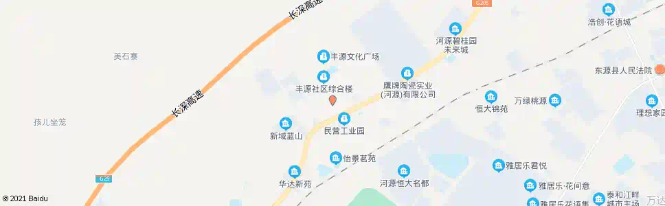 河源丰源新村路口_公交站地图_河源公交_妙搜公交查询2025