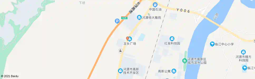 河源龙乡广场_公交站地图_河源公交_妙搜公交查询2025