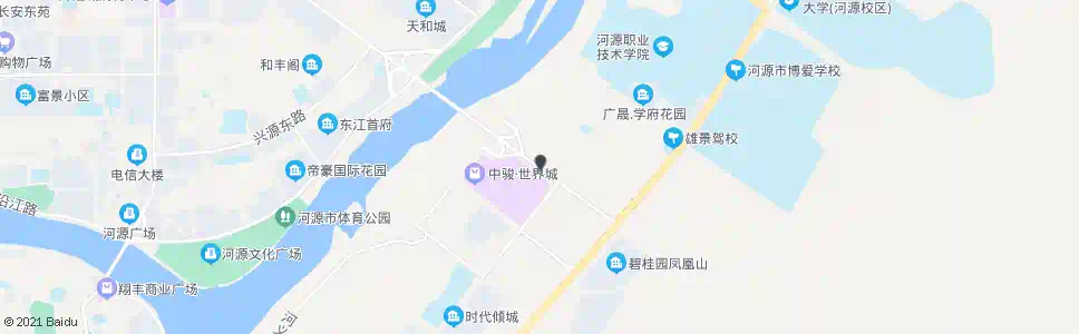 河源胜利村口_公交站地图_河源公交_妙搜公交查询2025
