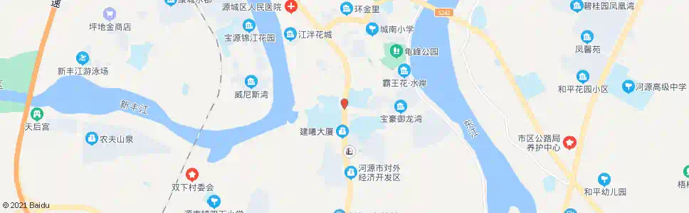 河源河源电大_公交站地图_河源公交_妙搜公交查询2025