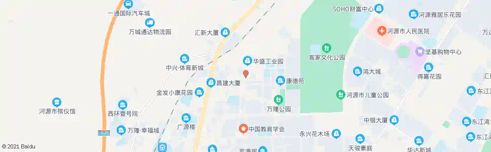 河源通旺花园_公交站地图_河源公交_妙搜公交查询2025