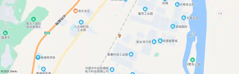 河源高新二路_公交站地图_河源公交_妙搜公交查询2025