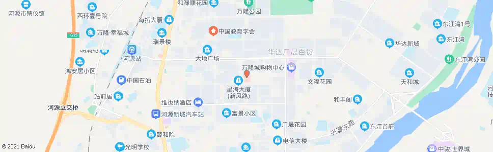 河源市妇幼保健院_公交站地图_河源公交_妙搜公交查询2025