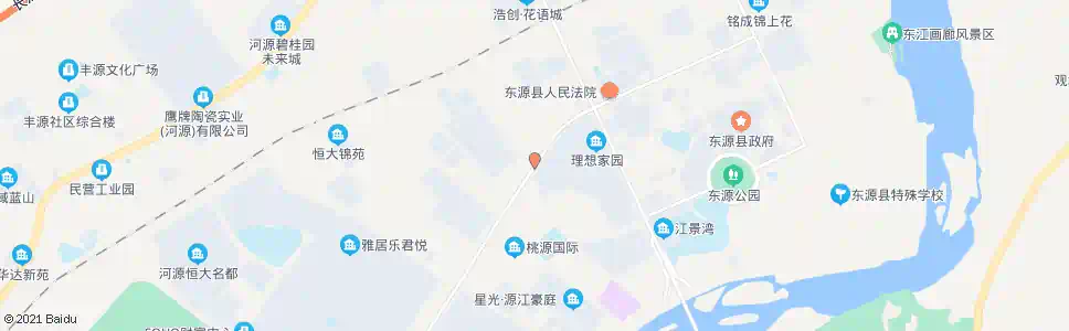 河源万绿春天_公交站地图_河源公交_妙搜公交查询2025