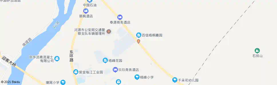 河源梧峰大道(东)_公交站地图_河源公交_妙搜公交查询2025