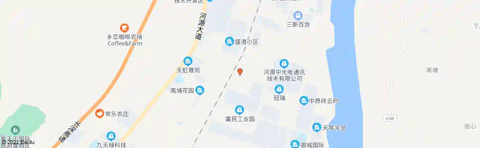 河源科技七路_公交站地图_河源公交_妙搜公交查询2025