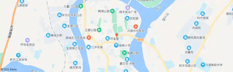 河源白马庙_公交站地图_河源公交_妙搜公交查询2025