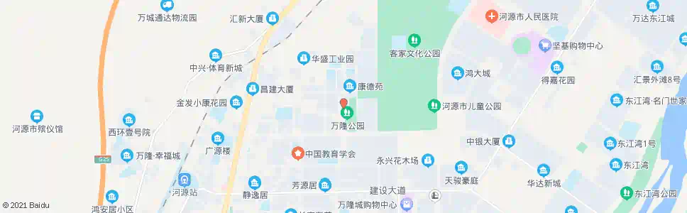 河源新风路(北)_公交站地图_河源公交_妙搜公交查询2025